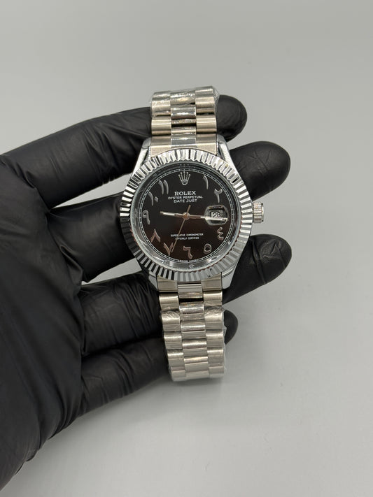 Rolex Oysters Perpetual Date Dust Arbic Numerals