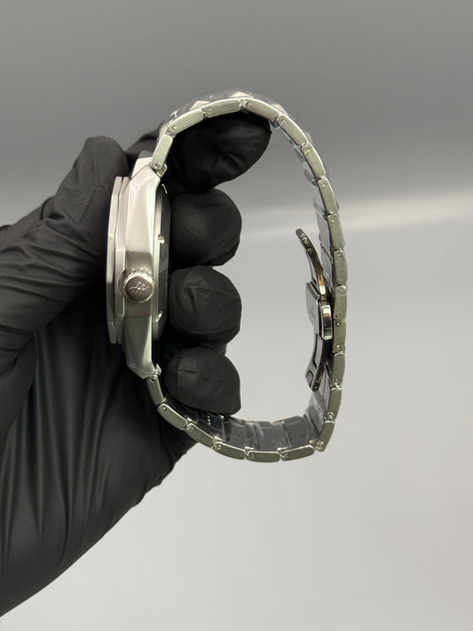 Chrono Style Silver Chain