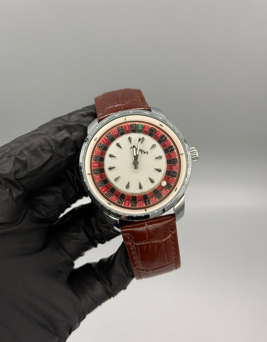 High Quality Casino Watch Leather Strap