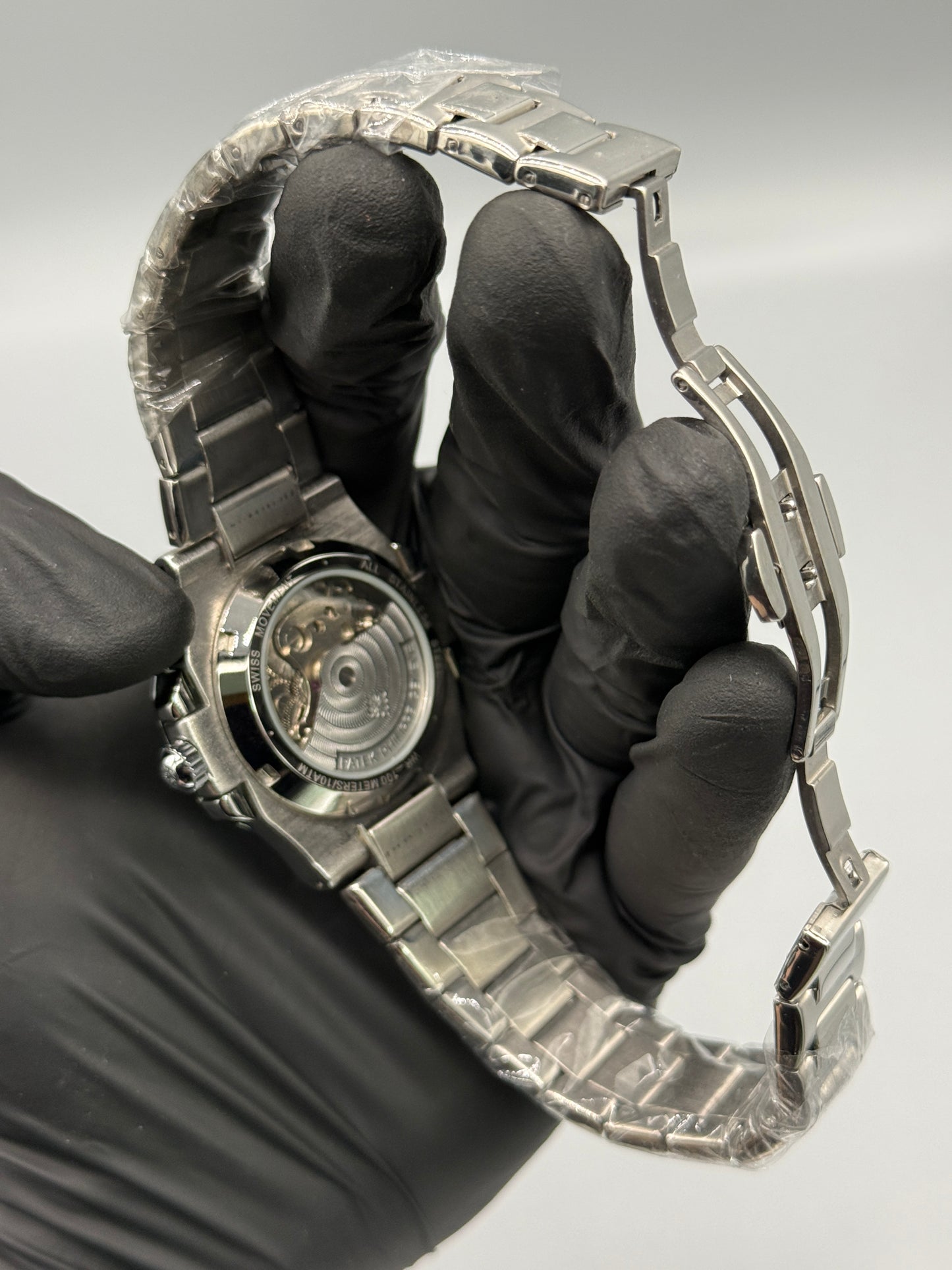 Sun-Moon Automatic Silver Chain