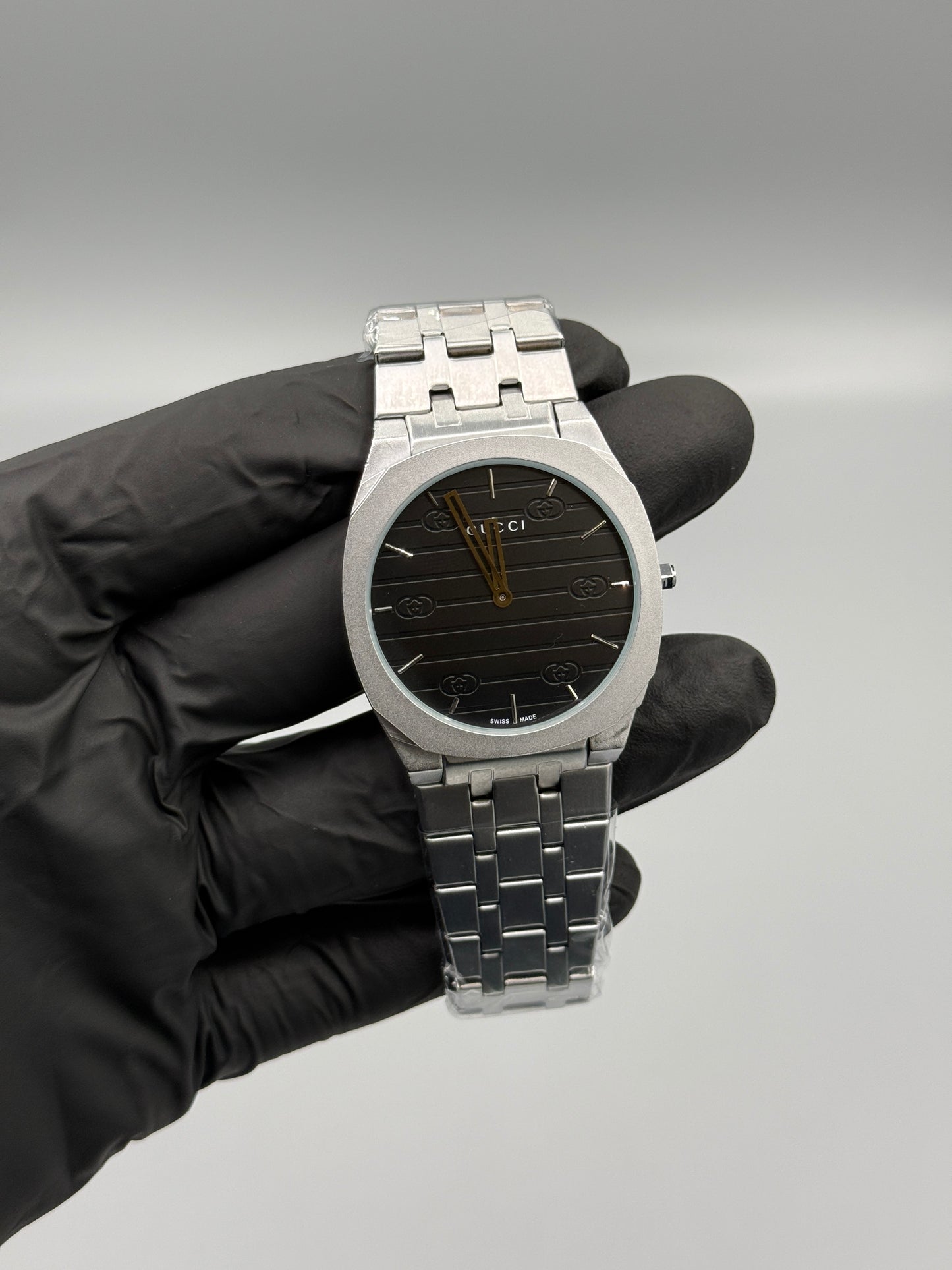 Silver Chain Slim Watch