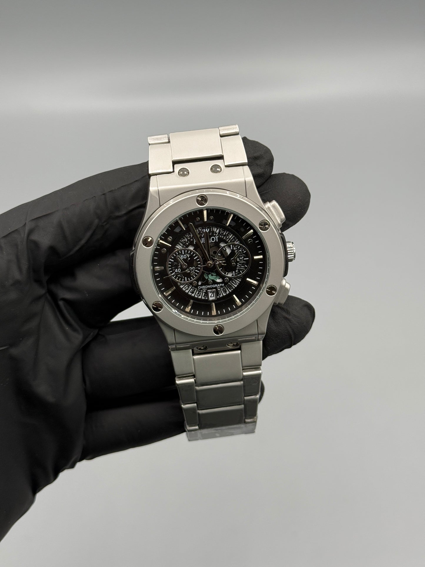 Hublot Chronograph Style Stainless Steel