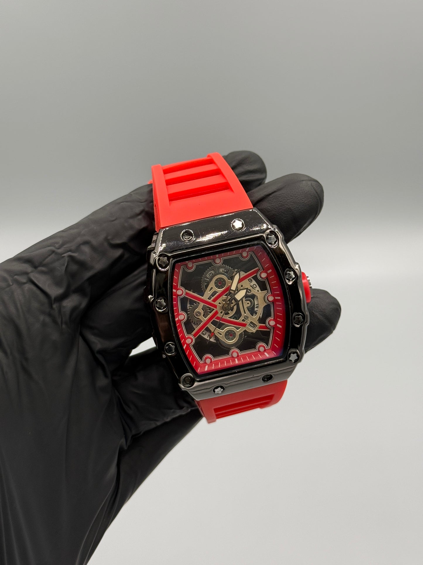 Sports Watch Skeleton Rubber