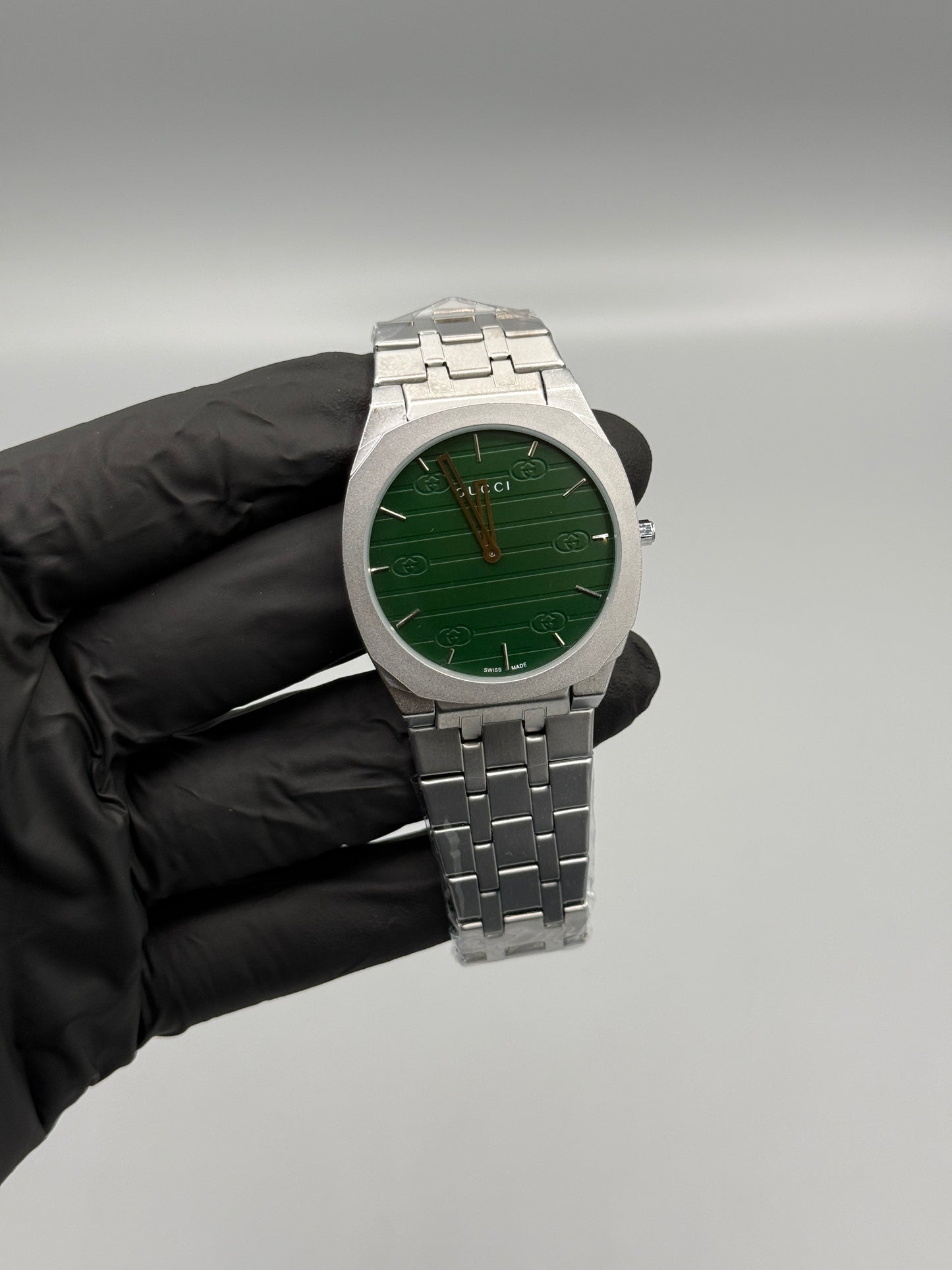 Silver Chain Slim Watch