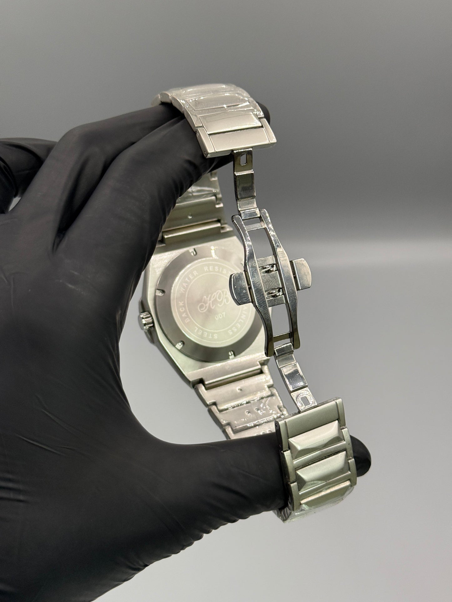 Chrono Style Silver Chain