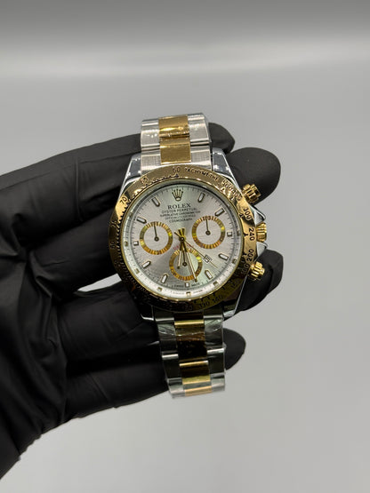 Rolex Daytona Chrono Style Stainless Steel