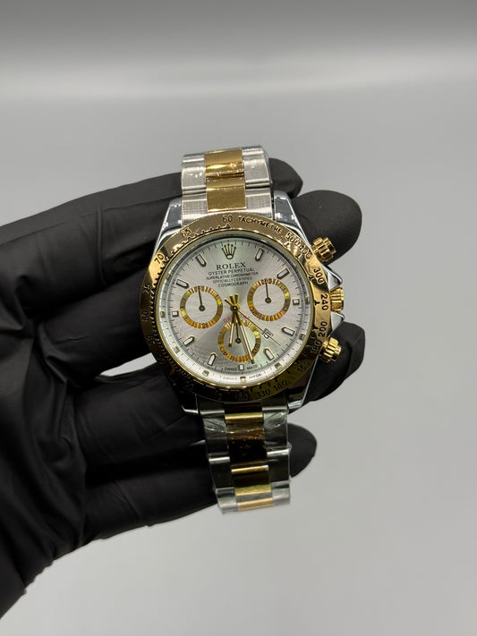 Rolex Daytona Chrono Style Stainless Steel
