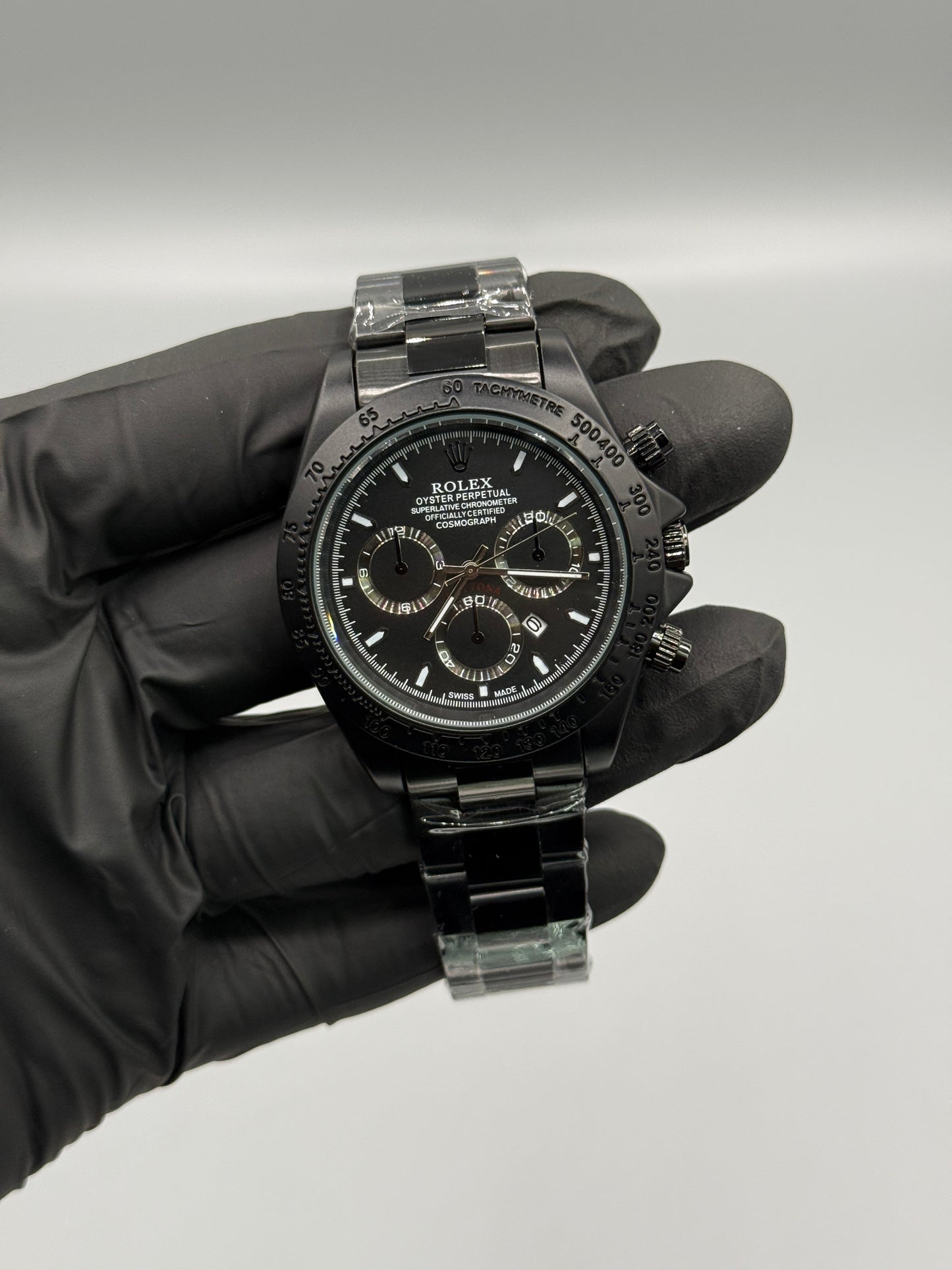 Rolex Daytona Chrono Style Stainless Steel