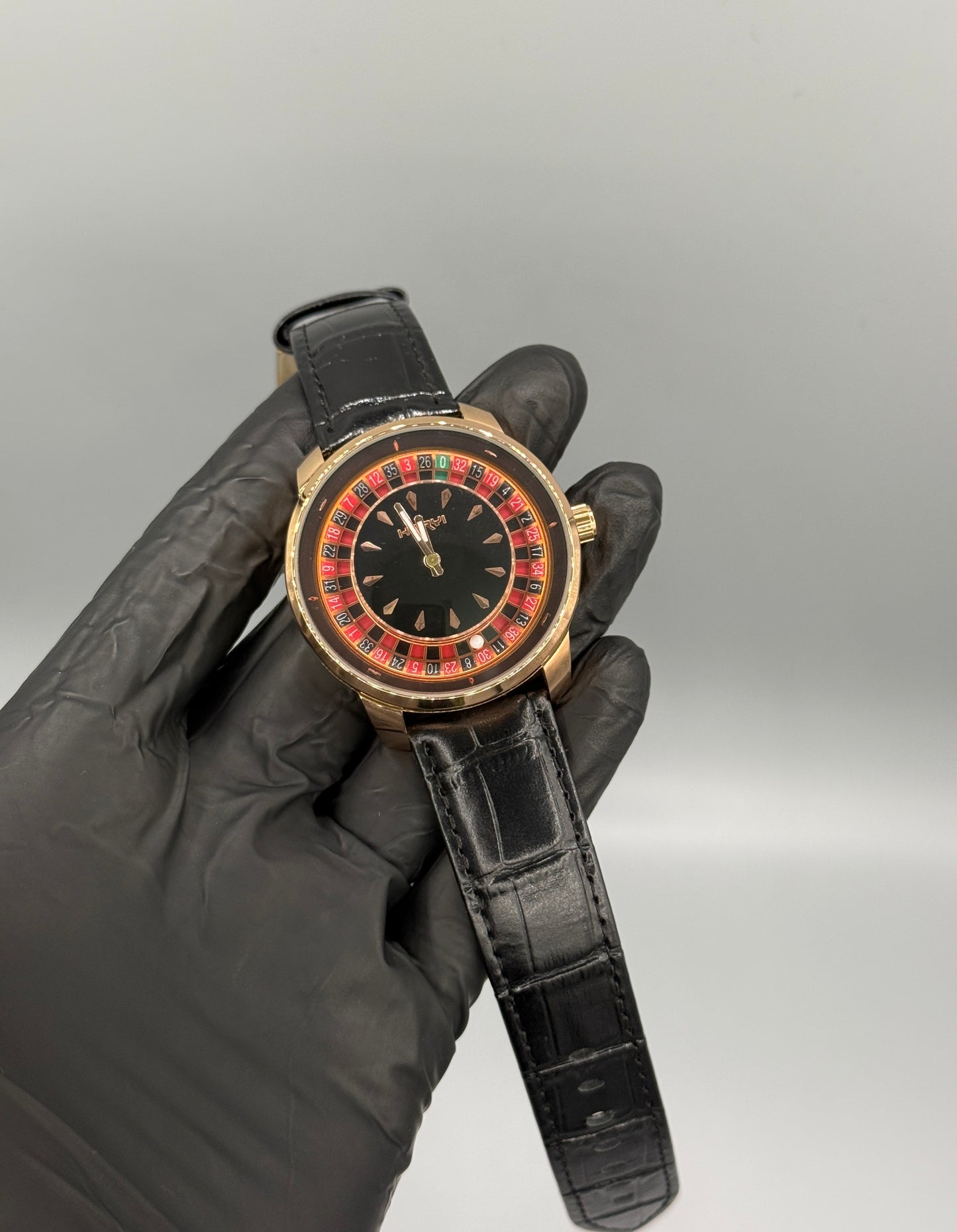 High Quality Casino Watch Leather Strap