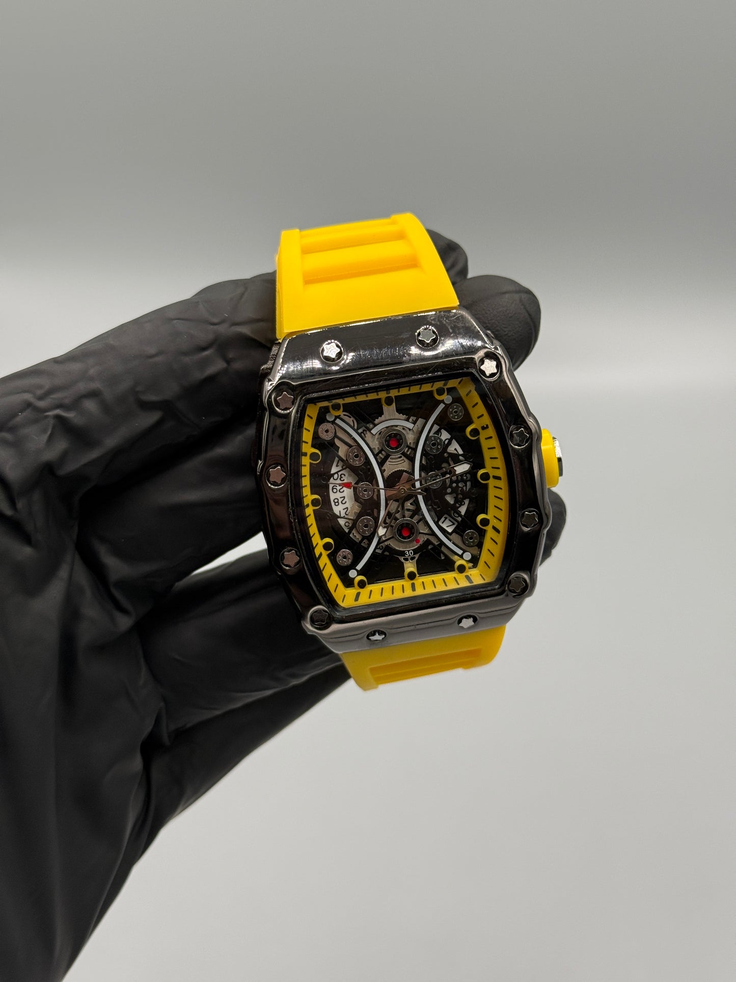 Sports Watch Skeleton Rubber