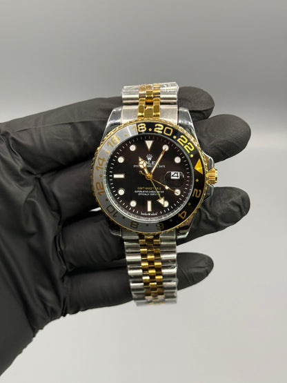 Rotating Dial GMT Date Just Two Tone