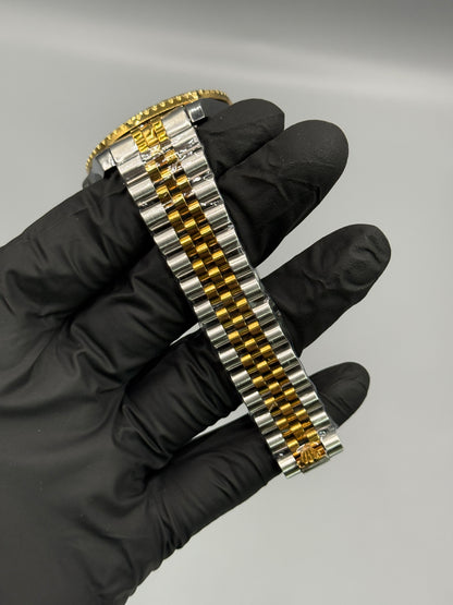 Rotating Dial GMT Date Just Two Tone