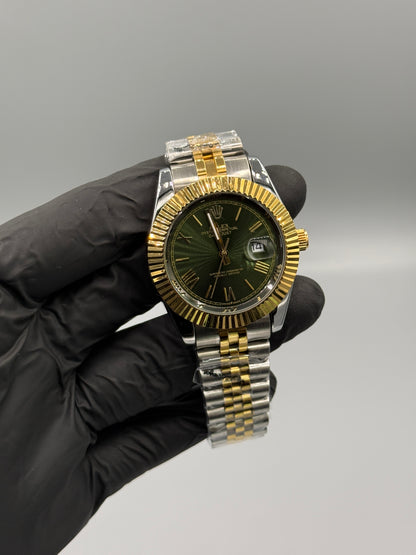 Two Tone Date Just Roman Numerals