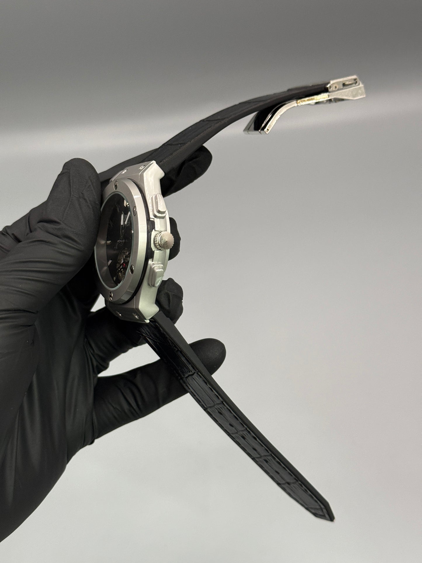 Date Just Leather Strap