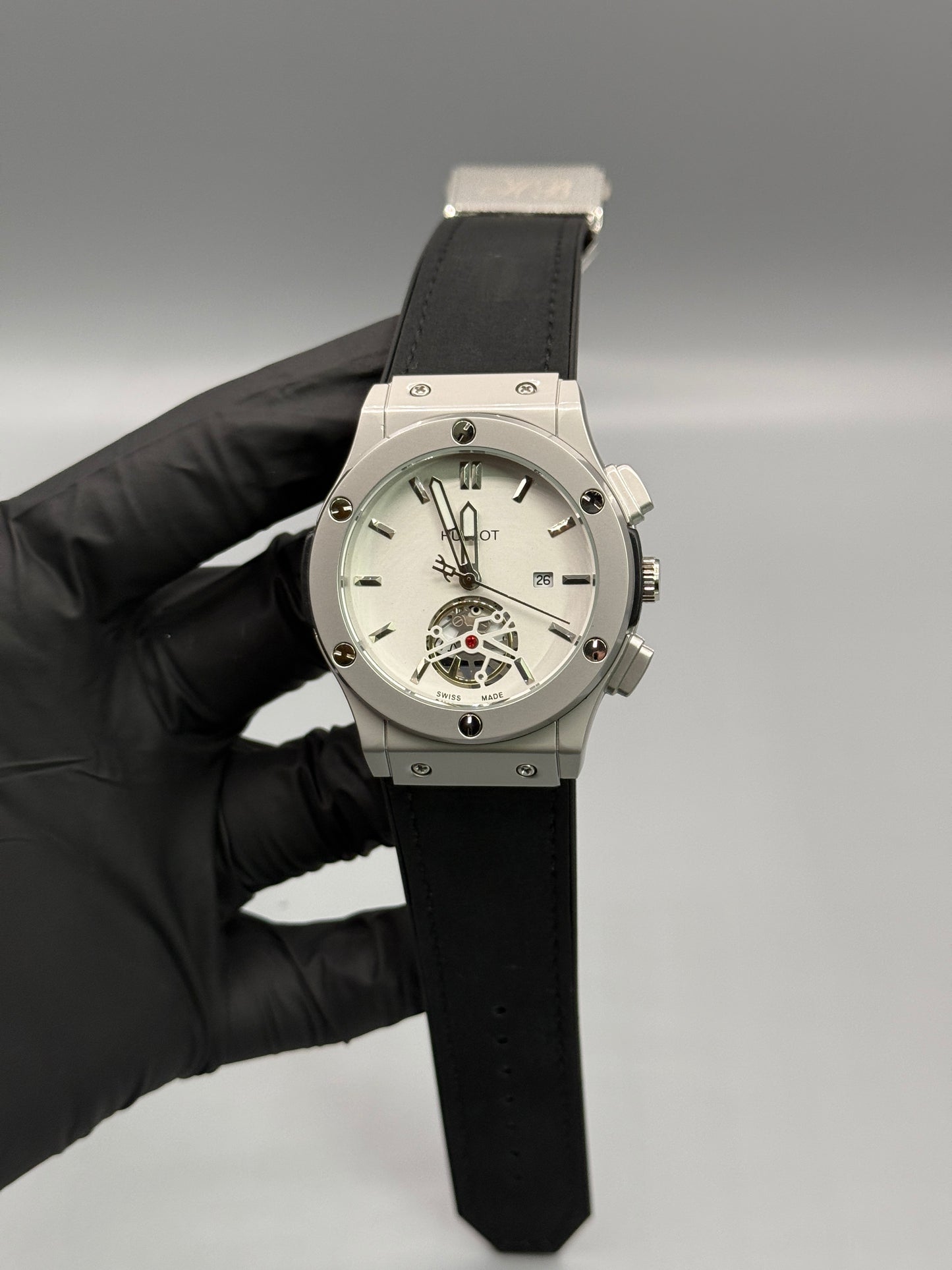 Date Just Leather Strap