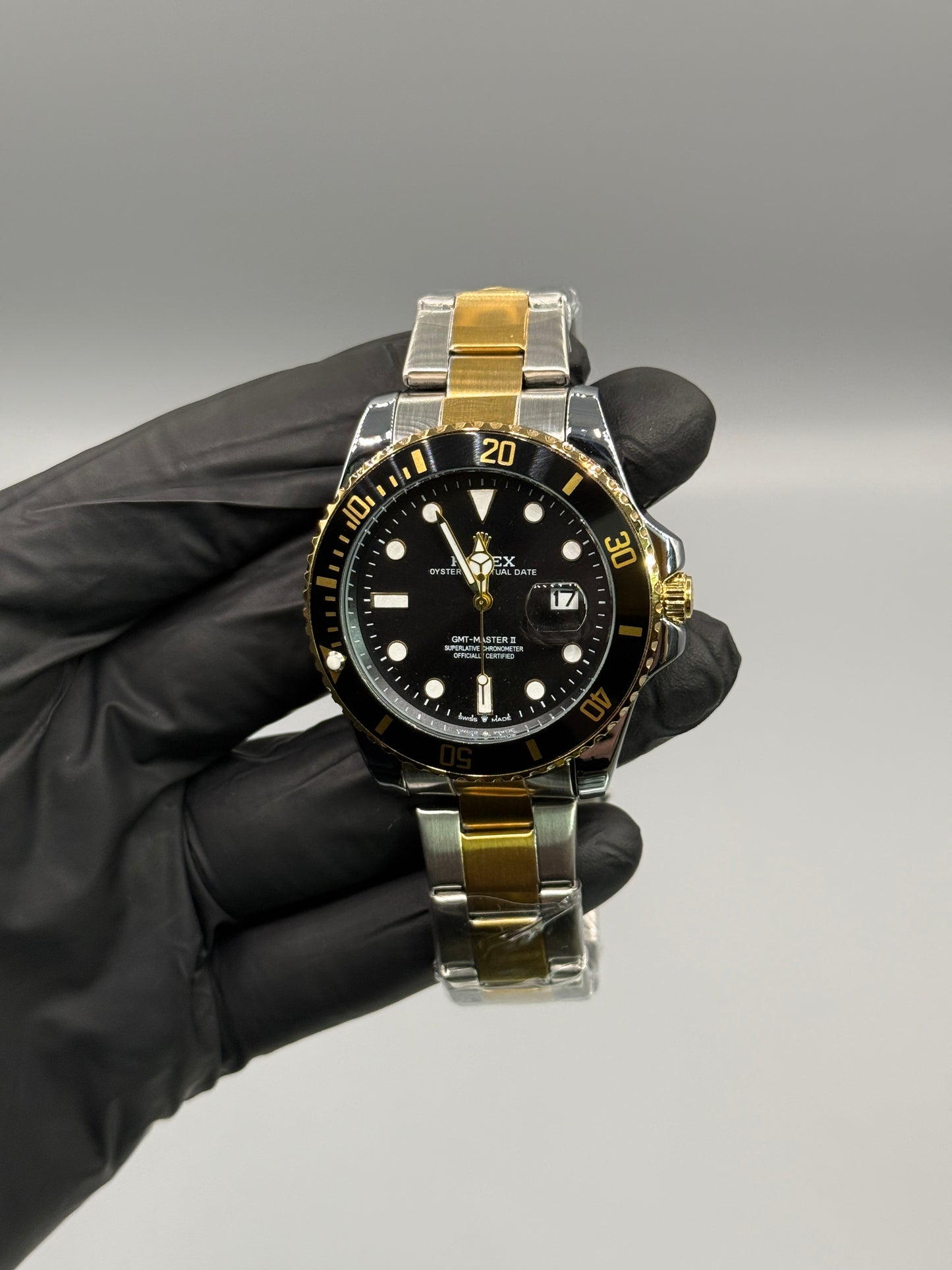 Two Tone Rotation Dial Semi Auto