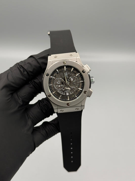 Chrono Style Rubber Strap