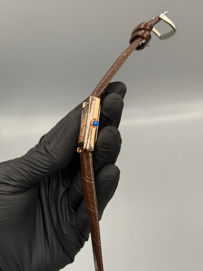 Cartier Tank Watch Leather Strap