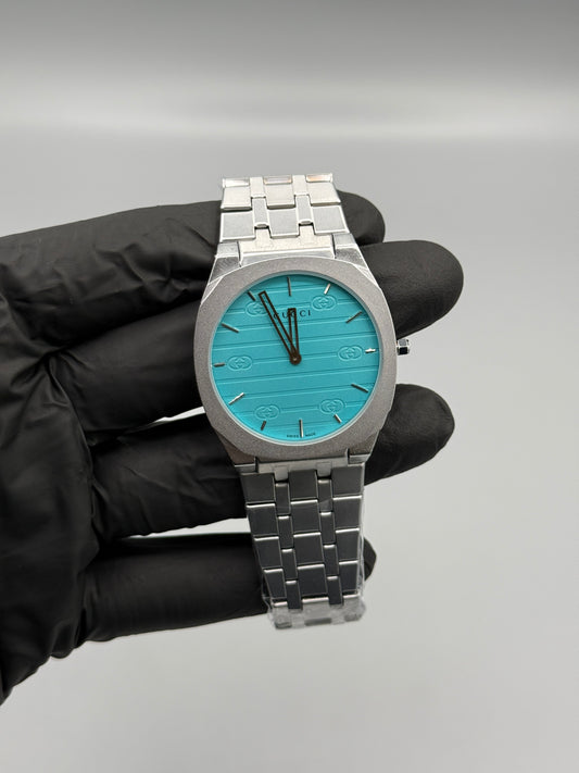 Silver Chain Slim Watch