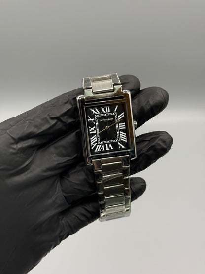 Universe Point Tank Watch Stainless Steel