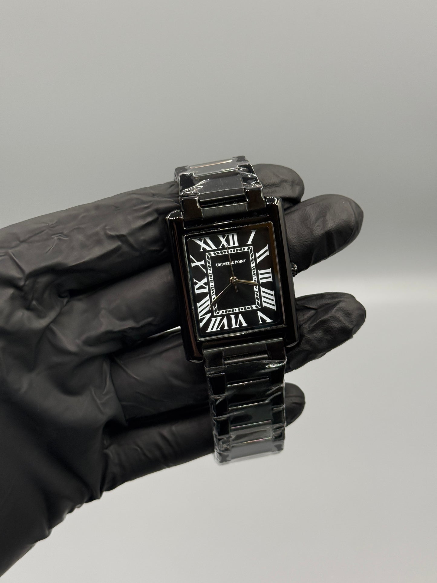 Universe Point Tank Watch Stainless Steel