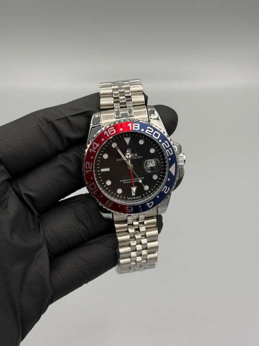 Rotating Dial GMT Date Just