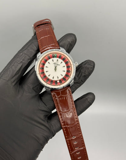 High Quality Casino Watch Leather Strap