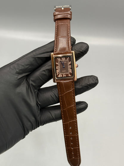 Cartier Tank Watch Leather Strap