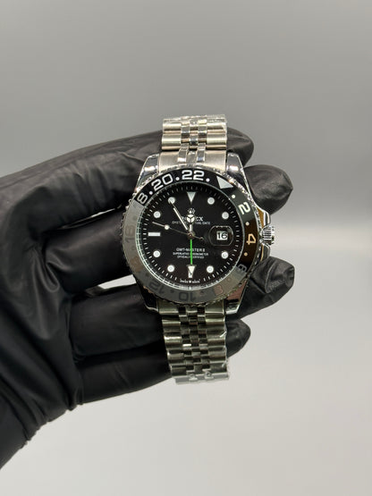 Rotating Dial GMT Date Just