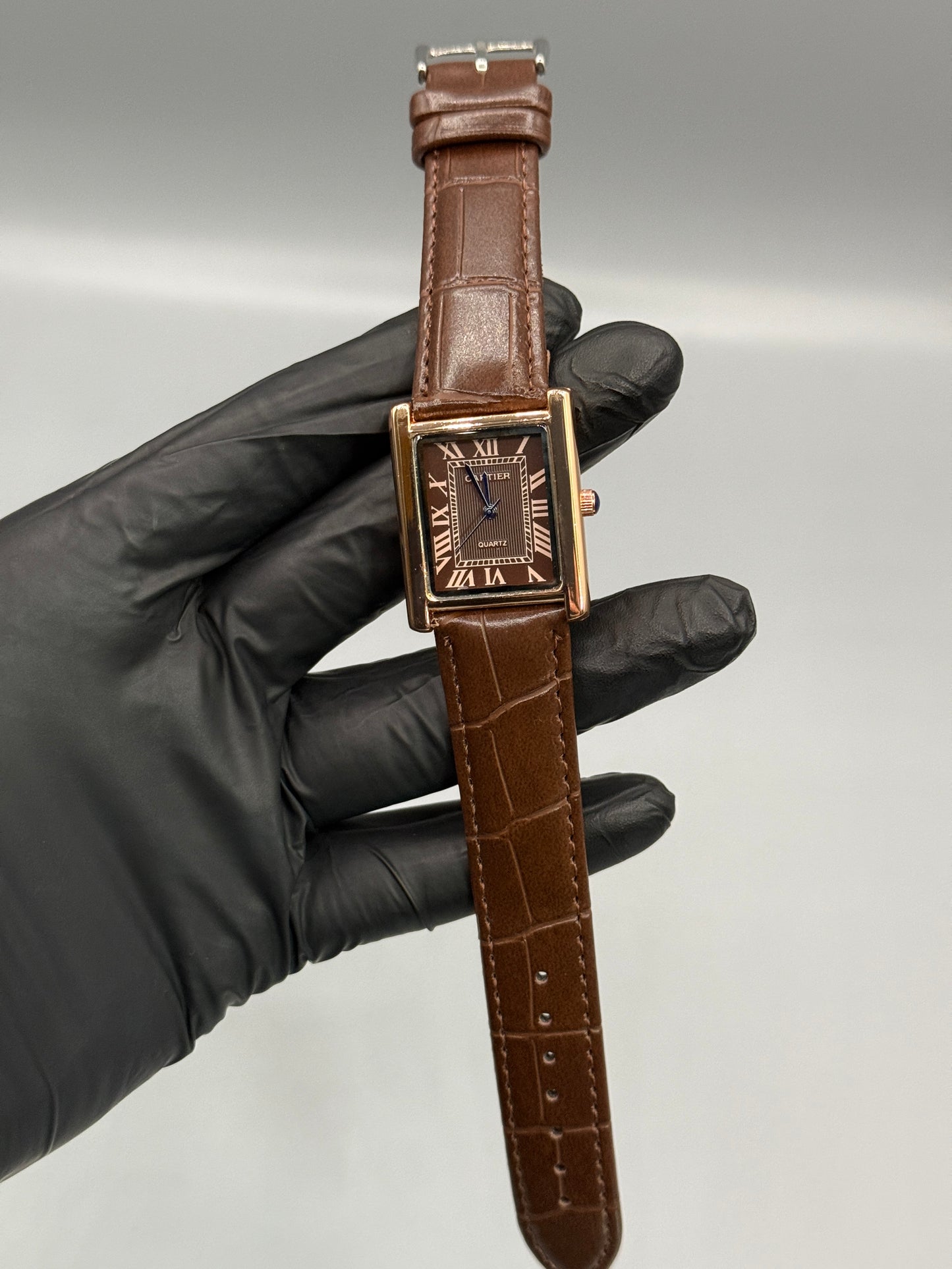 Cartier Tank Watch Leather Strap